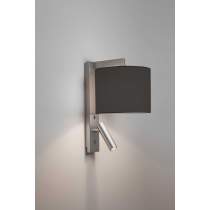 ASTRO Ravello Wall Light LED Matt Nickel without shade (1222019) #1