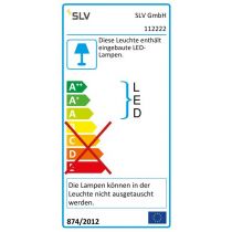 SLV DL 126 LED chrom 12= LED 3W 90° 3000K (112222) #3