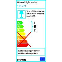 SLV ASSO LED 300nástenná biela 230V/500mA COB LED 2x5W 3000K (151271) #3