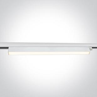 Interiérové svietidlo ONE LIGHT lineárne svietidlo na 3-F lištu 65028CT/W/V