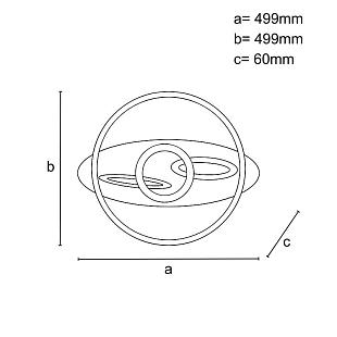 Interiérové svietidlo NEDES svietidlo s ovládačom  J1335/W