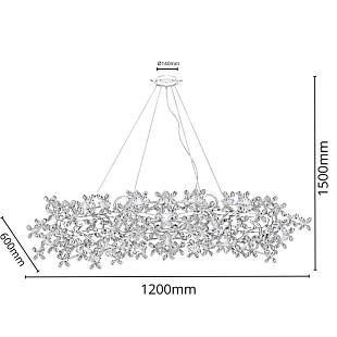 Interiérové svietidlo NEDES závesný luster CA032/16L