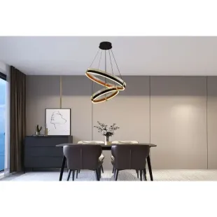 Interiérové svietidlo NEDES LED svietidlo + diaľkový ovládač 140W J4334/B