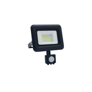 Interiérové svietidlo NEDES LED reflektor + PIR senzor 10W / 4000K LF0021S