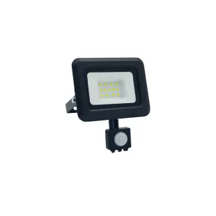 Interiérové svietidlo NEDES LED reflektor + PIR senzor 10W / 4000K