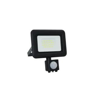 Interiérové svietidlo NEDES LED reflektor + PIR senzor 20W / 4000K