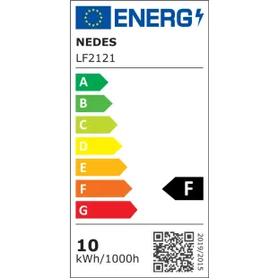 Interiérové svietidlo NEDES LED reflektor 10W / 4000K  LF2121